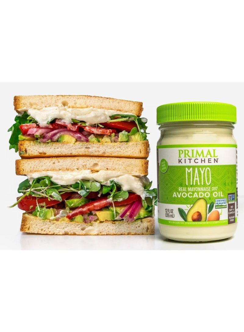 برايمال كيتشن مايونيز برايمال كيتشن المصنوع من زيت الأفوكادو 12 أونصة سائلة - 355 مل - Image 3